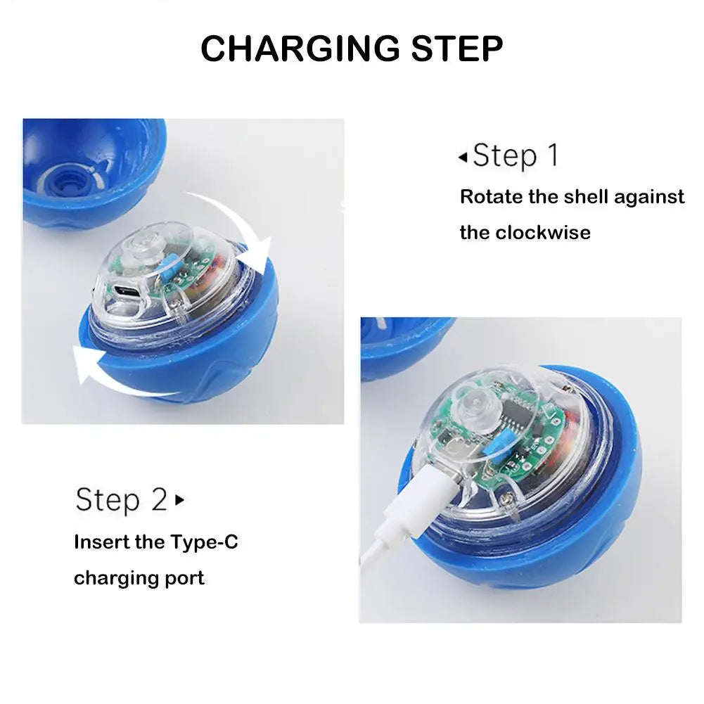 Smart Interactive Dog Toy Ball – Electronic Moving Gravity Ball for Pets, Bite-Resistant & Rechargeable