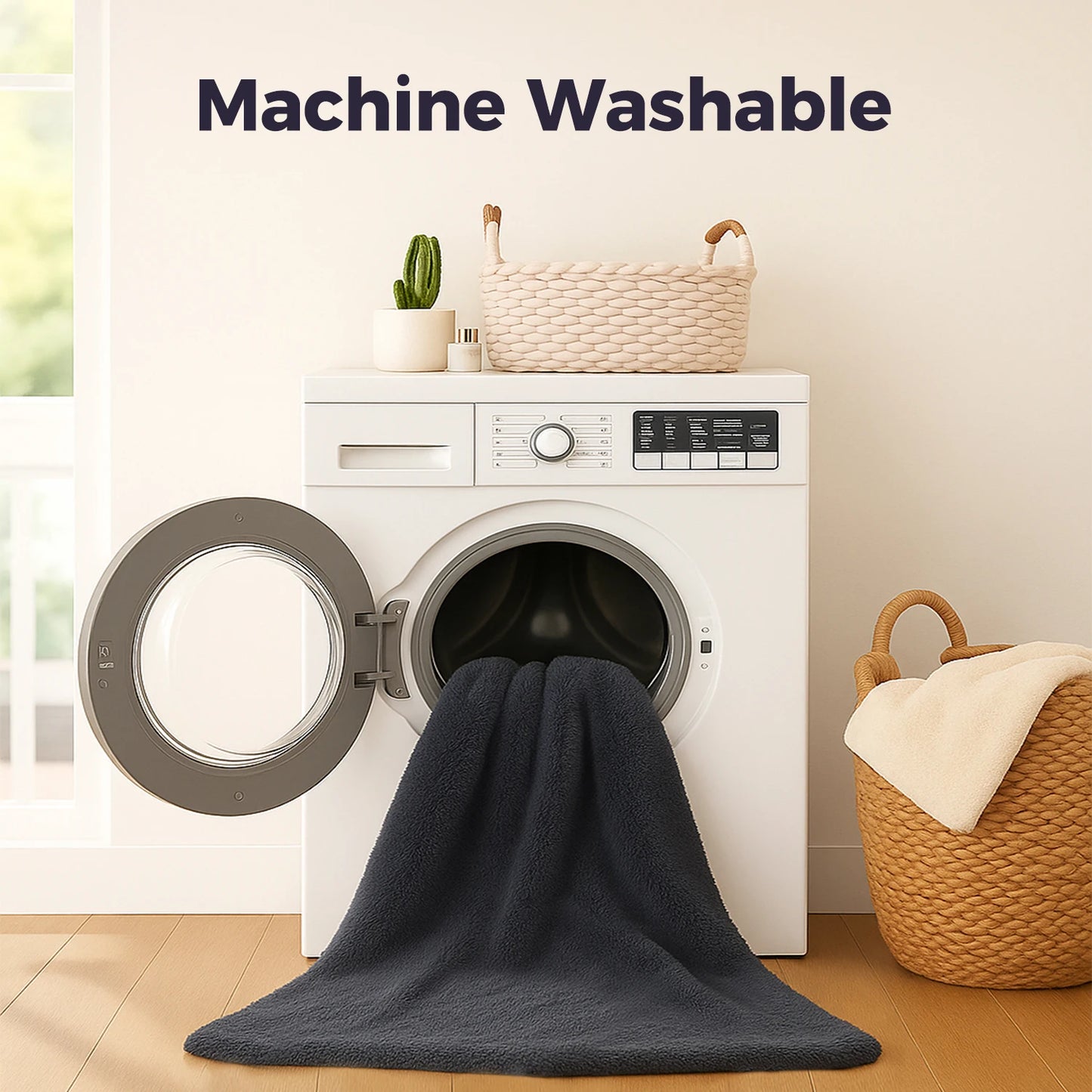 Foldable & Portable Dog Bed Mat – Washable Pet Bed, No Installation Needed, Soft Dog Furniture Accessory