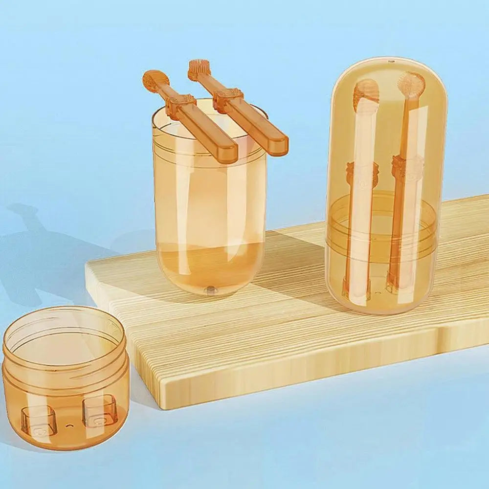 Soft Silicone Pet Toothbrush Kit – Dog & Cat Finger Brush for Teeth Cleaning and Oral Care