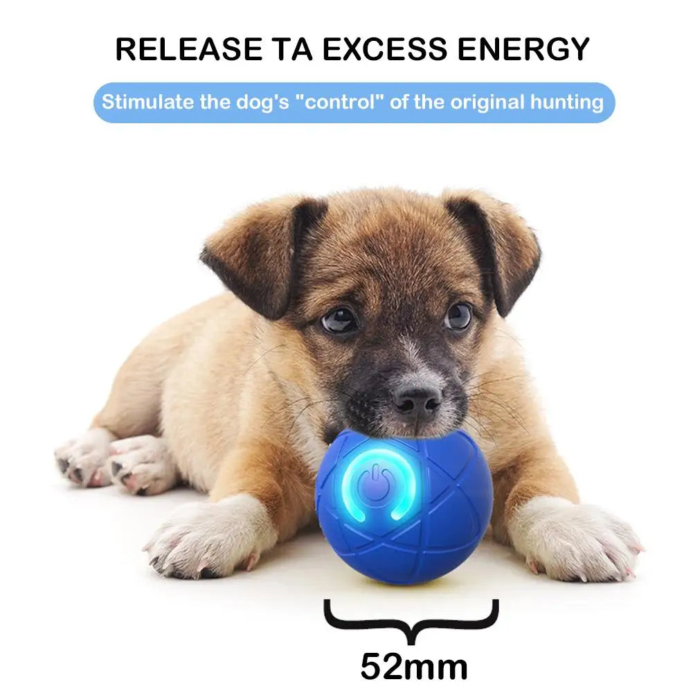 Smart Interactive Dog Toy Ball – Electronic Moving Gravity Ball for Pets, Bite-Resistant & Rechargeable