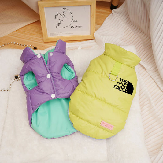 Cozy Waterproof Dog Jacket – Winter Warm Coat for Small & Toy Breeds