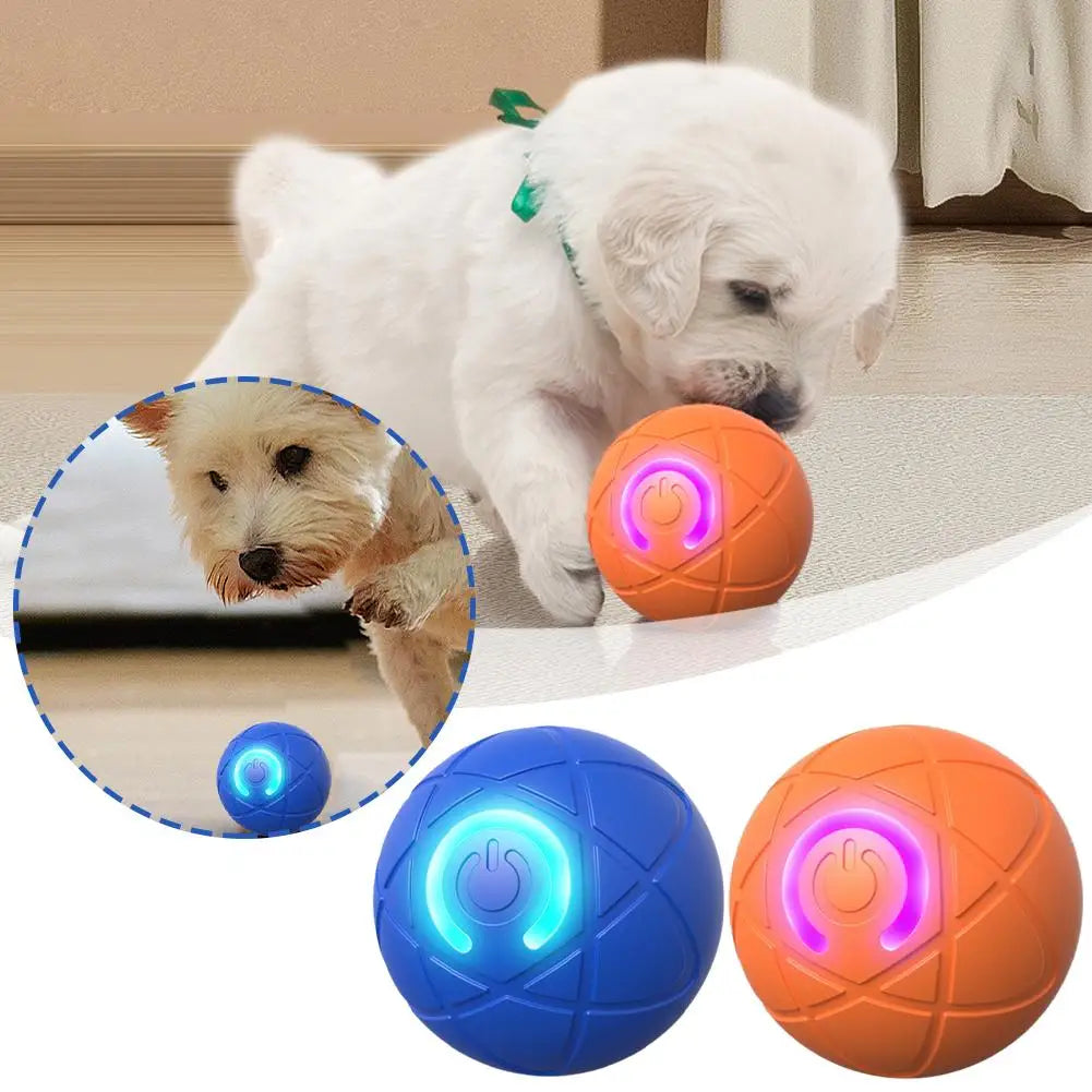 Smart Interactive Dog Toy Ball – Electronic Moving Gravity Ball for Pets, Bite-Resistant & Rechargeable