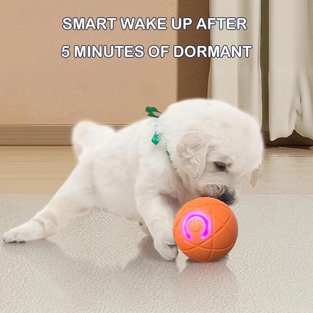 Smart Interactive Dog Toy Ball – Electronic Moving Gravity Ball for Pets, Bite-Resistant & Rechargeable