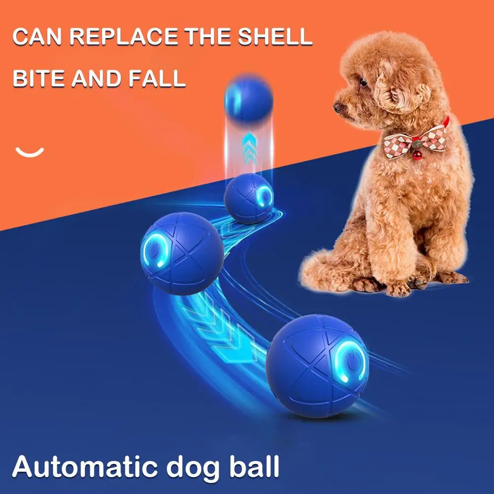 Smart Interactive Dog Toy Ball – Electronic Moving Gravity Ball for Pets, Bite-Resistant & Rechargeable