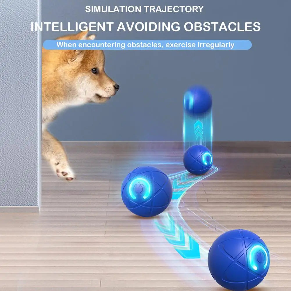 Smart Interactive Dog Toy Ball – Electronic Moving Gravity Ball for Pets, Bite-Resistant & Rechargeable
