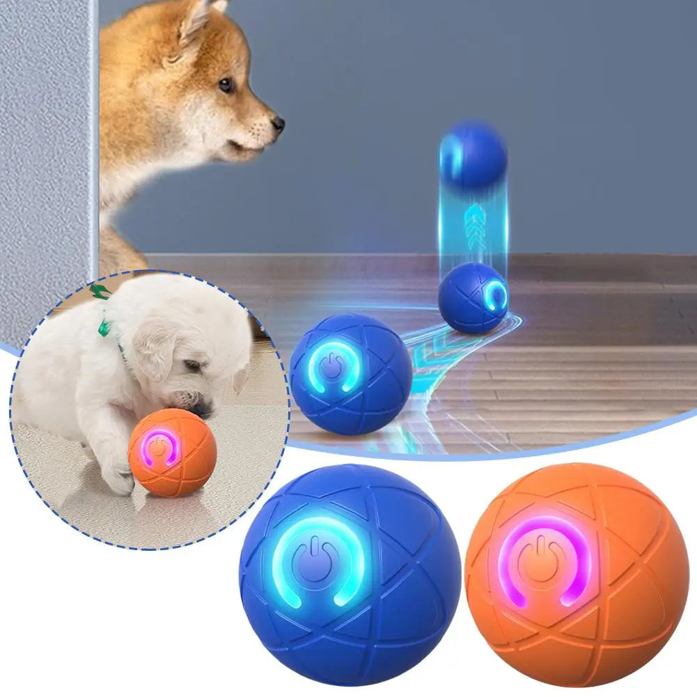 Smart Interactive Dog Toy Ball – Electronic Moving Gravity Ball for Pets, Bite-Resistant & Rechargeable